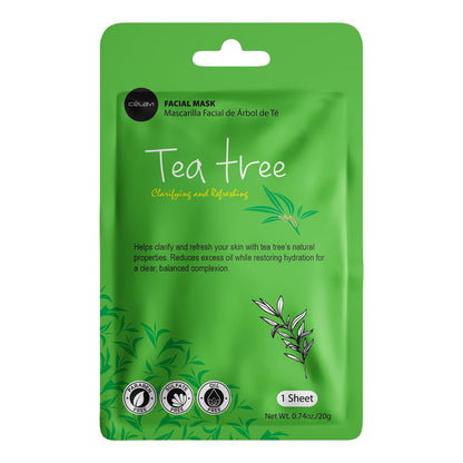 Essence Facial Face Mask Paper Sheet Korea Skin Care Moisturizing 12 Pack (Mix - 2 of Each)